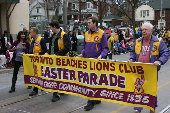2015 Toronto Beaches Lions Easter Parade