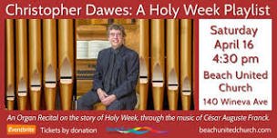 Christopher Dawes Live: A Holy Week Playlist