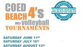 CO-ED BEACH 4s TOURNAMENT – Burlington, ON