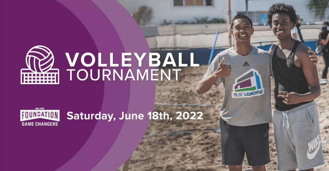 2nd Annual MLSE Foundation Game Changers Beach Volleyball Tournament