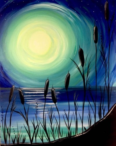 Paint Nite: Beach Moonlight