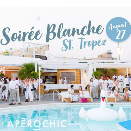 Soiree Blanche St Tropez by AperoChic
