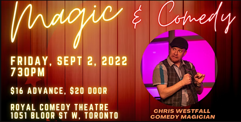 Comedy and Magic Show – Featuring Chris Westfall