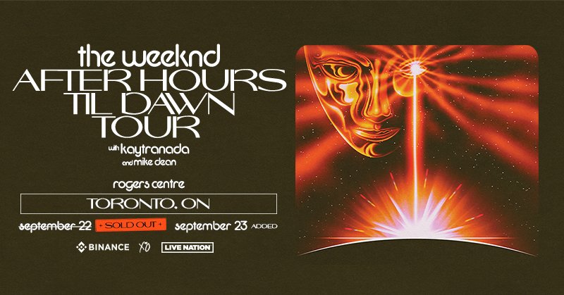 The Weeknd – After Hours Til Dawn Tour