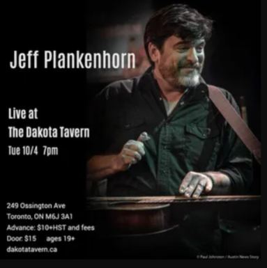 Jeff Plankenhorn @ The Dakota Tavern