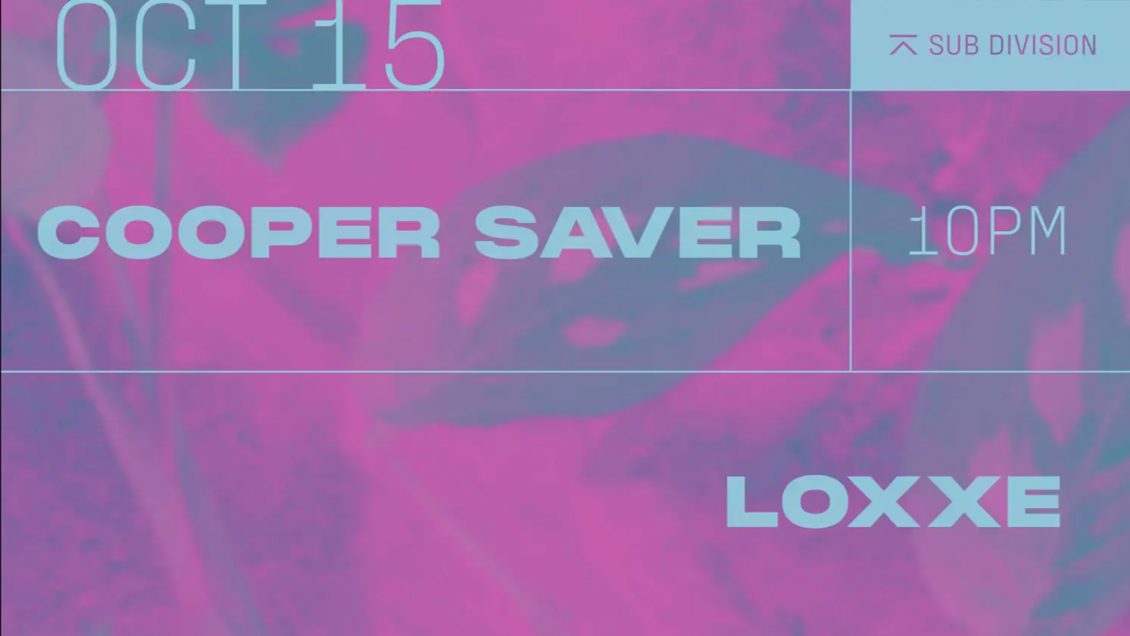 Cooper Saver (DFA Records / Permanent Vacation)
