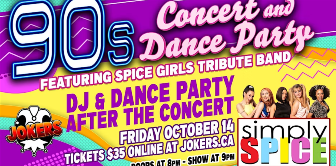 Spice Girls tribute band Simply Spice Concert in Richmond Hill!