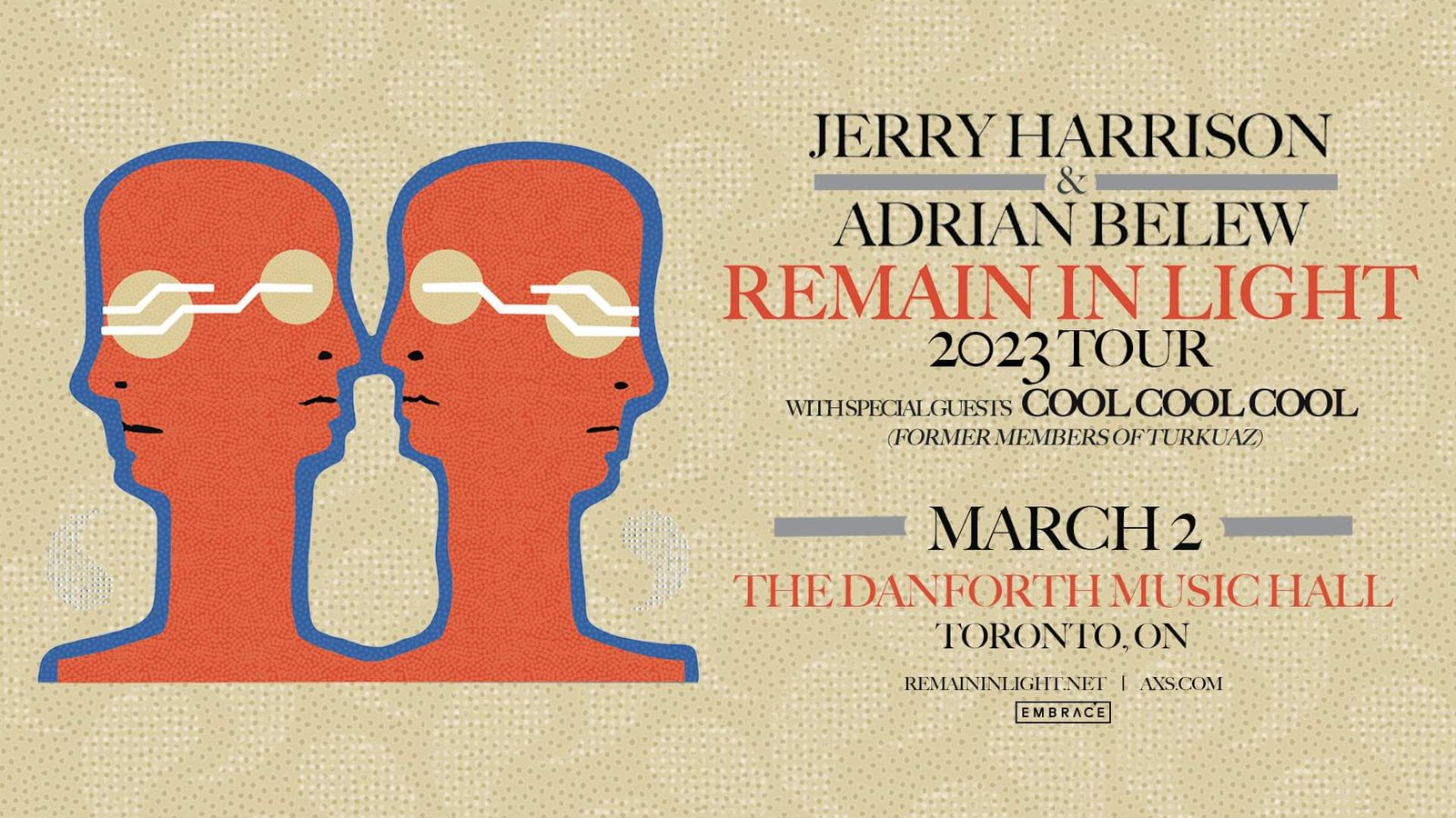 Jerry Harrison & Adrian Belew REMAIN IN LIGHT