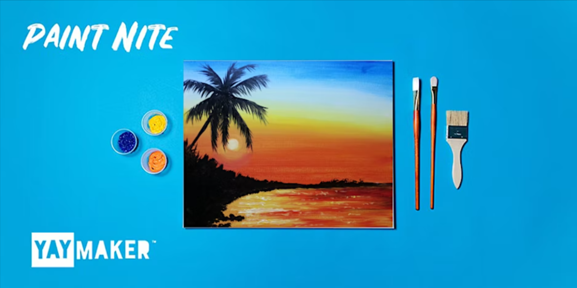 Paint Nite: I Heart The Beach