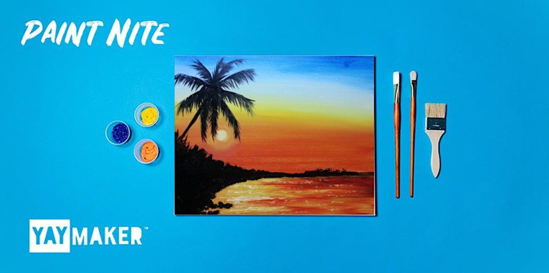 Paint Nite: Beach Therapy