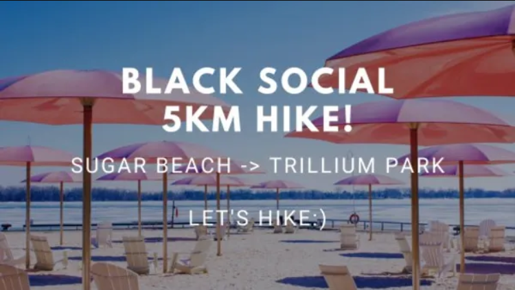 Black Social Hike – 5 Km from Sugar Beach to Trillium Park