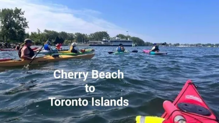 Toronto Islands Kayak Tour – Cherry Beach to Toronto Islands