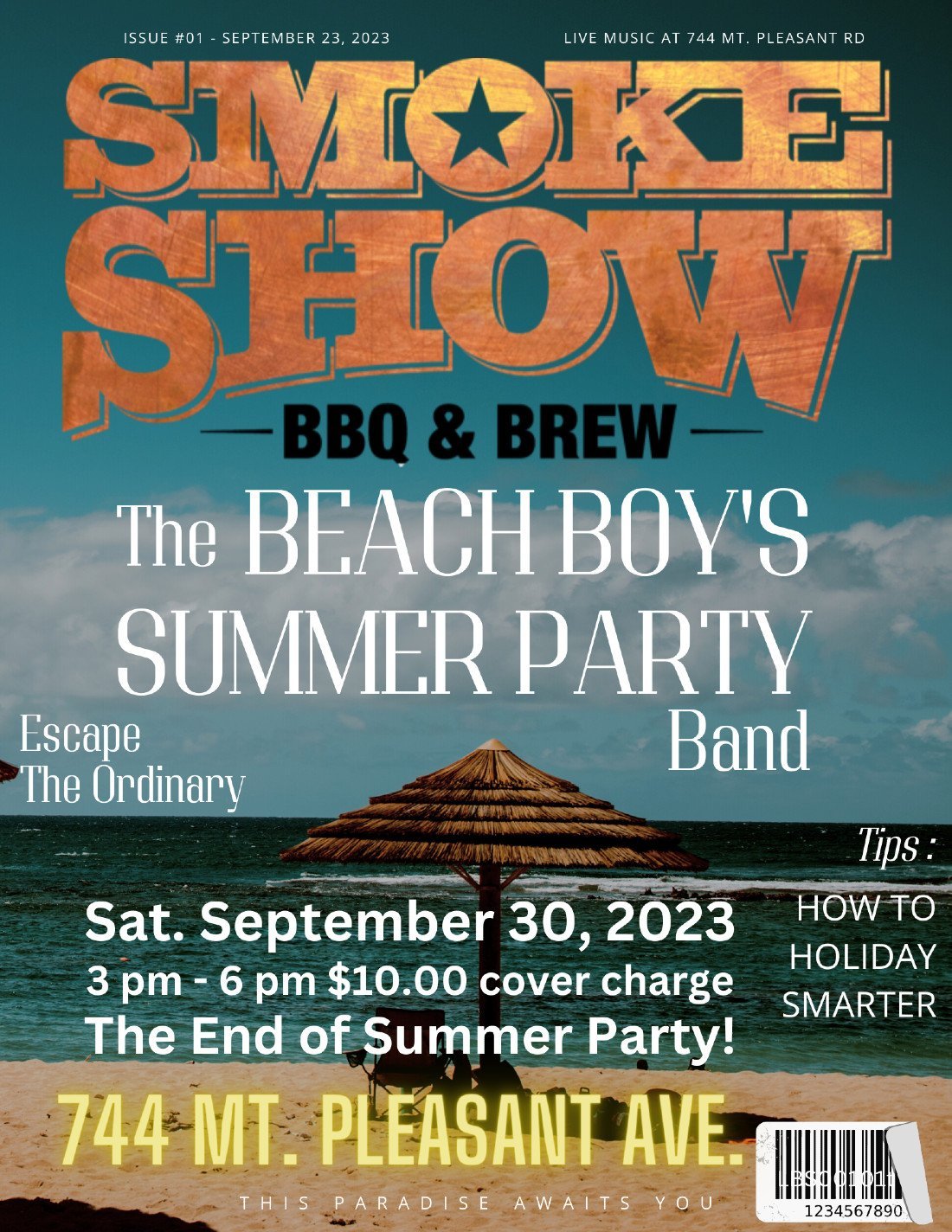 Beach Boys Tribute at The Smoke Show